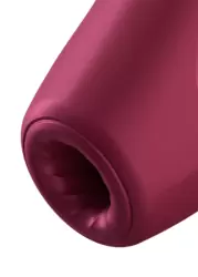 Satisfyer Curvy 1+ Красный Вакуумный стимулятор с возможностью управления через приложение