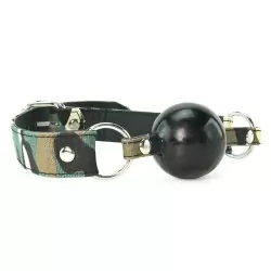Кляп Kinky Camo Ball Gag с креплением	