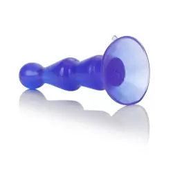 Анальная пробка Gumdrop 4 на присоске – фиолетовый