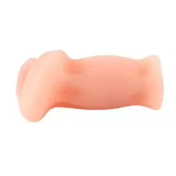 Мастурбатор вагина Baile Baby с вибропулей и пультом управления – телесный