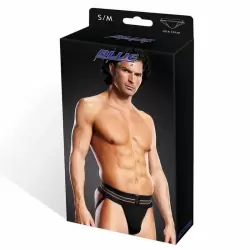 Комфортные черные джоки BlueLine на широкой резинке – S/M