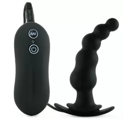 Анальная пробка с вибрацией Tinglers Plug I – черная