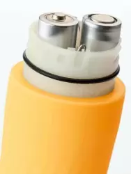 Компактный вибратор iroha Zen Yuzucha, 12,7 см, 3 скорости, желтый