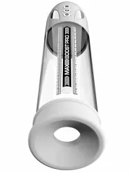 Вакуумная помпа Pipedream Max Boost Pro Flow, водонепроницаемая, белая