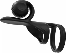 Инновационное эрекционное кольцо SVibe JOVI, 8 режимов работы, пульт ДУ, двойная стимуляция