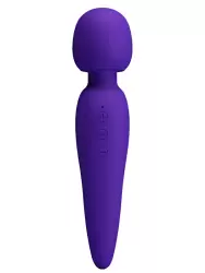 Элегантный вибратор-ванд Pretty Love Meredith, 21,5 см, 7 режимов, фиолетовый