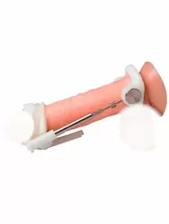 Комплект для увеличения пениса Jes Extender Titanium, белый