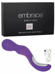 Вибромассажер Embrace Lover's Wand перезаряжаемый – фиолетовый