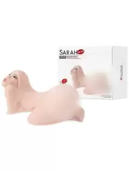Мастурбатор мини кукла Sarah ротик, вагина и анус с вибрацией – телесный