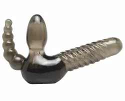 Женский страпон тройного действия Strapless