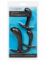 Набор анальных пробок California Exotic Novelties Silicone Prostate Kit, 3 размера, силикон