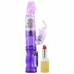 Элегантный вибратор-кролик Petite Jack Rabbit, 21,5 см, ТПР, фиолетовый