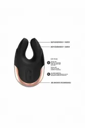 Клиторальный стимулятор Lavish (черный)