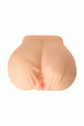 Реалистичный мастурбатор вагина и анус TOYFA Juicy Pussy Pauline с вибрацией - телесный