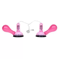 Вакуумный вибратор для сосков Crazy Beauty – розовый