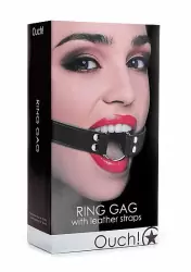 Кляп-кольцо (кляп-рамка) Ring Gag - черный