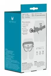 Страпон с вибрацией Me You Us The Extender Hollow Vibrating Strap-On