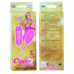 Вибропуля с дистанционным управлением Coco Licious Remote Control Bullet – розовый