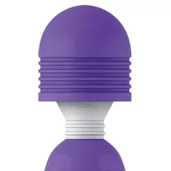 Огромный вибромассажер Mega Wanachi многофункциональный – фиолетовый