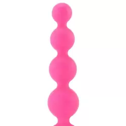 Анальная елочка Coco Licious Booty Beads – розовый