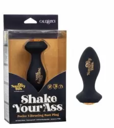 Вибрирующая анальная пробка Naughty Bits Shake Your Ass