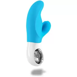 Водонепроницаемый вибратор Fun Factory Miss Bi, 17 см, 6 режимов, голубой