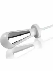 Анально-вагинальный зонд Mystim Tristan, для подключения к источнику импульсов, 13,5 см