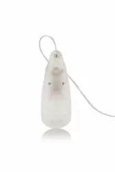 Вибропуля Slim Teardrop Bullet™ - Clear