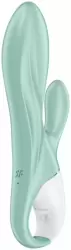 Надувающийся вибратор-кролик Satisfyer Air Pump Bunny 5, управление через приложение, 20,4 см, мятный