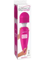 Огромный вибромассажер Mega Wanachi многофункциональный – розовый