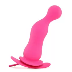 Анальная пробка с вибрацией Tinglers Plug III – розовая