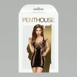 Мини-платье в мелкую сетку Juicy poison (XL)