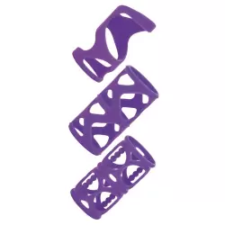 Набор силиконовых насадок Posh фиолетовый