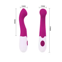 Вибратор Sharles для стимуляции точки G – розовый