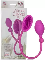 Помпа Silicone Clitoral Pump из силикона – розовая	