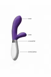 Вибратор кролик Achilles (фиолетовый)