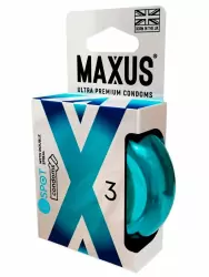 Гладкие презервативы MAXUS G Spot, двойная спираль, 18 см, 3 шт