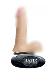 Вибратор Basix Rubber Works 6\ - Flesh