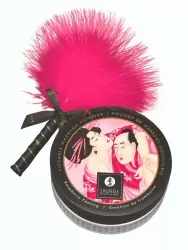 Ароматизированная массажная пудра Shunga Малиновое чувство, без добавления сахара, 290 г