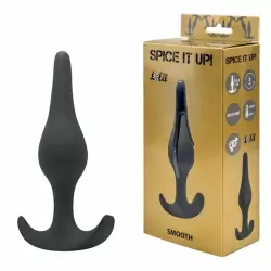 Анальная пробка Spice it up Smooth Dark Grey 8008-02lola