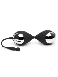 Утяжелённые вагинальные шарики Fifty Shades of Grey Inner Goddess Kegel Toner, 11,5 см, 78 гр, черные