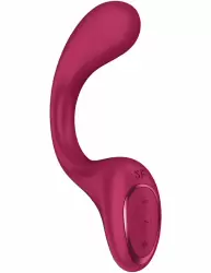 Изогнутый вибратор-кролик Satisfyer G for Goddess 2, 12 режимов, 5 скоростей, силикон, бордовый 