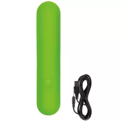 Перезаряжаемый мини-вибромассажер Lust by Jopen L3 – зеленый