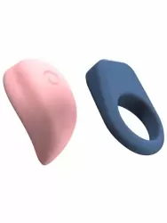 Набор Kiiroo Luxus: интерактивный вибратор LuxHer + эрекционное кольцо LuxHim