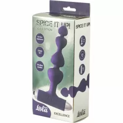 Анальная пробка с вибрацией Spice it up New Edition Excellence Ultraviolet 8016-04lola