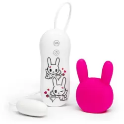 Клиторальный вибростимулятор Tokidoki Bunny в форме зайчика – розовый