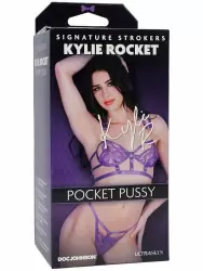 Реалистичный мастурбатор Doc Johnson Signature Strokers Kylie Rocket, ТПЕ, 14 см