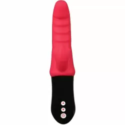 Bибратор-кролик Ribbed Punch с поступательными движениями