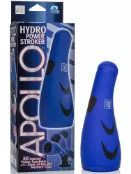 Мастурбатор Apollo Hydro Power Stroker с вибрацией – голубой	