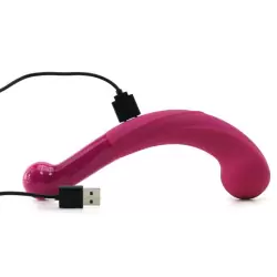 Перезаряжаемый вибромассажер G-точки Comet II – розовый